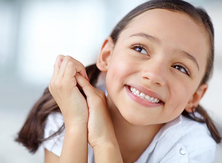 child smiling