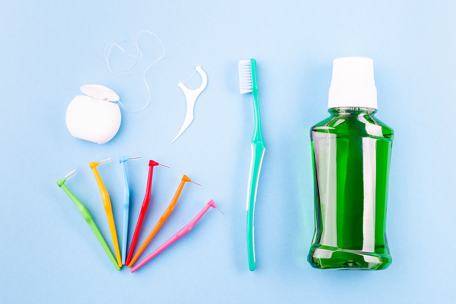 common oral hygiene tools