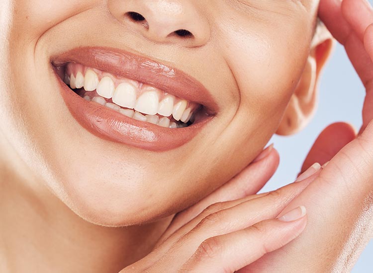 person smiling